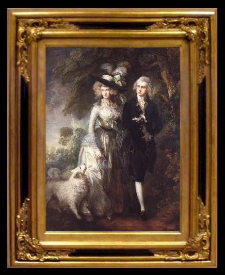 framed  Thomas Gainsborough Mr.and Mrs.William Hallett, Ta010